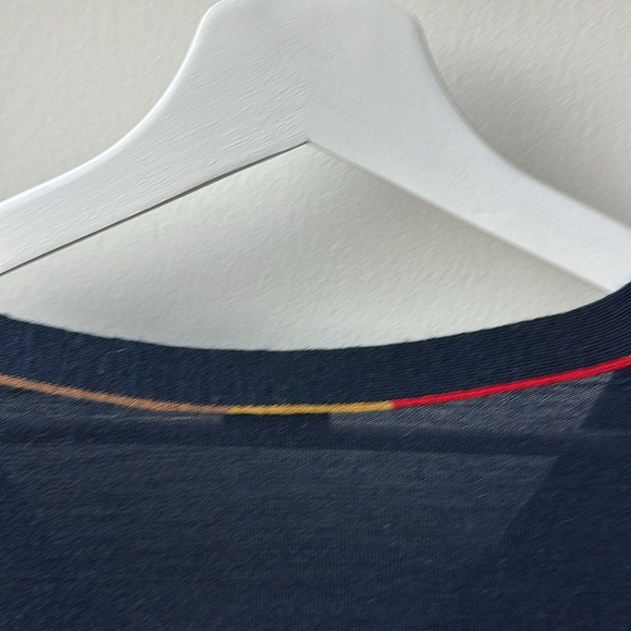 Paul Smith Women’s Navy Merino Wool V Neck Sweater 🐑 - Picture 6 of 6